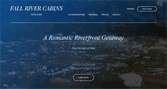 Desktop Screenshot of fallrivercabins.com